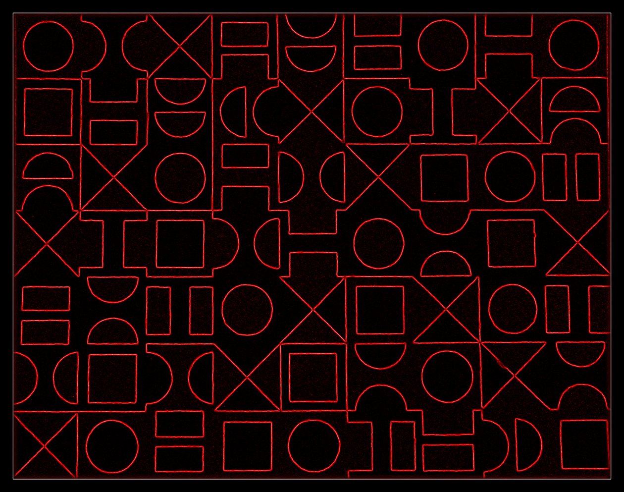 ELEWACJA PRZEDNIA, 2017, RYSUNEK CYFROWY autorstwa Peter McClure