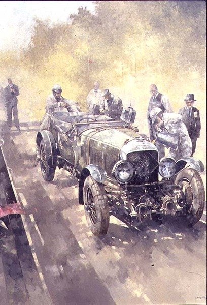 Pit Stop w słońcu autorstwa Peter Miller