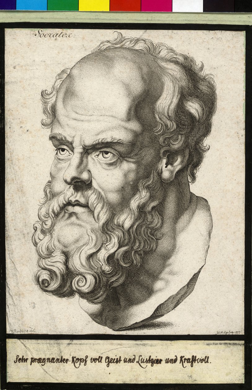 Sokrates autorstwa Peter Paul (after) Rubens