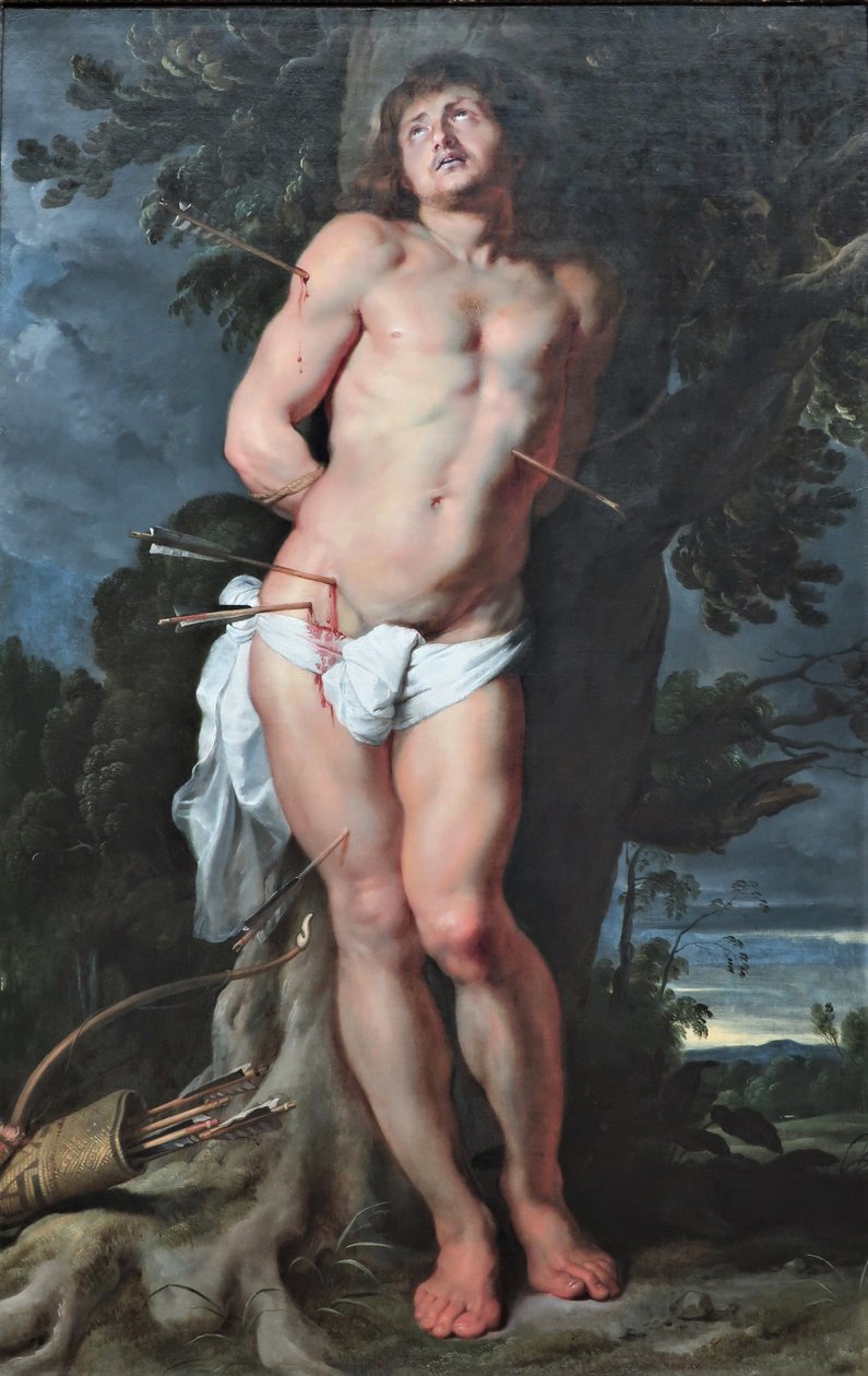 1618 Rubens St. Sebastian autorstwa Peter Paul Rubens