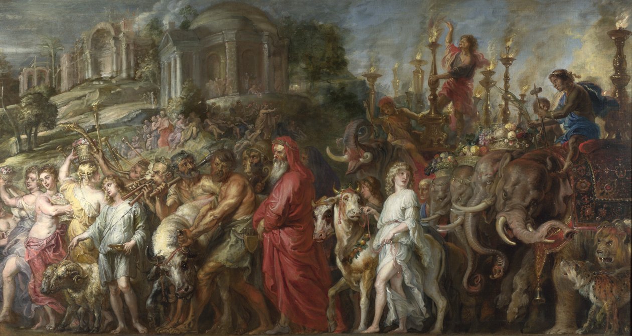 Rzymski triumf, ok. 1630 autorstwa Peter Paul Rubens