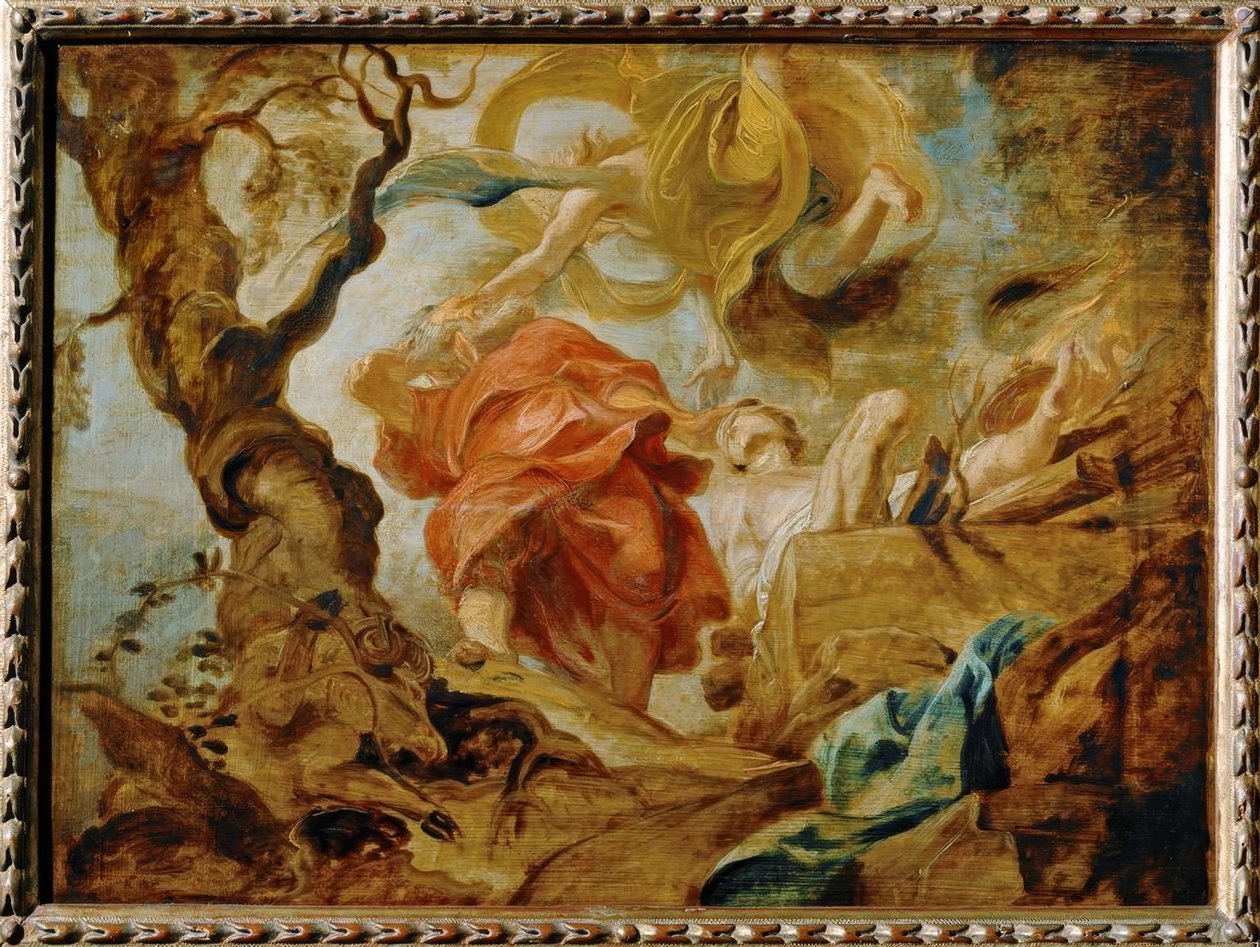 Abraham składa Izaaka w ofierze autorstwa Peter Paul Rubens