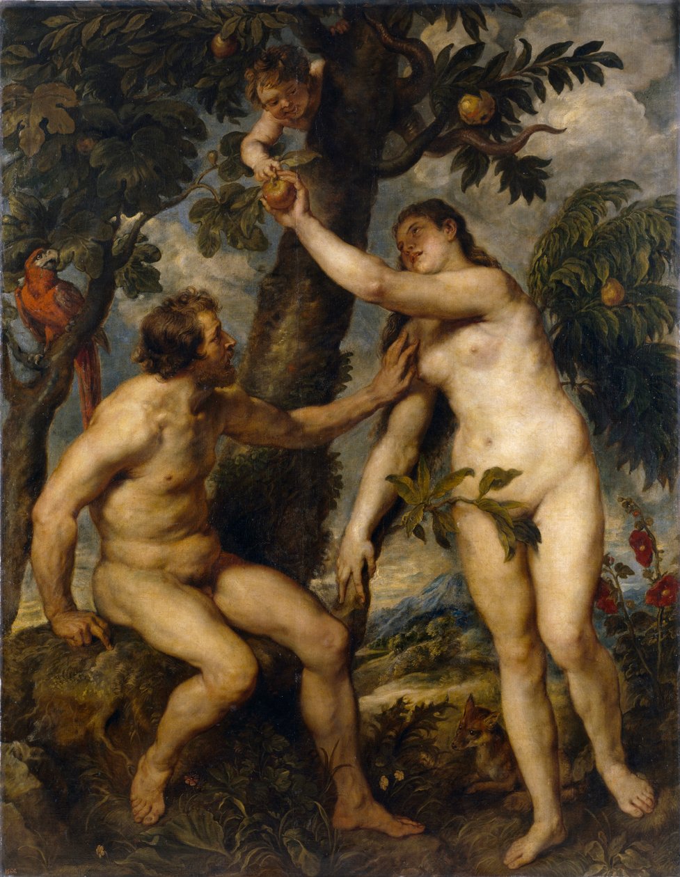 Adam i Ewa autorstwa Peter Paul Rubens