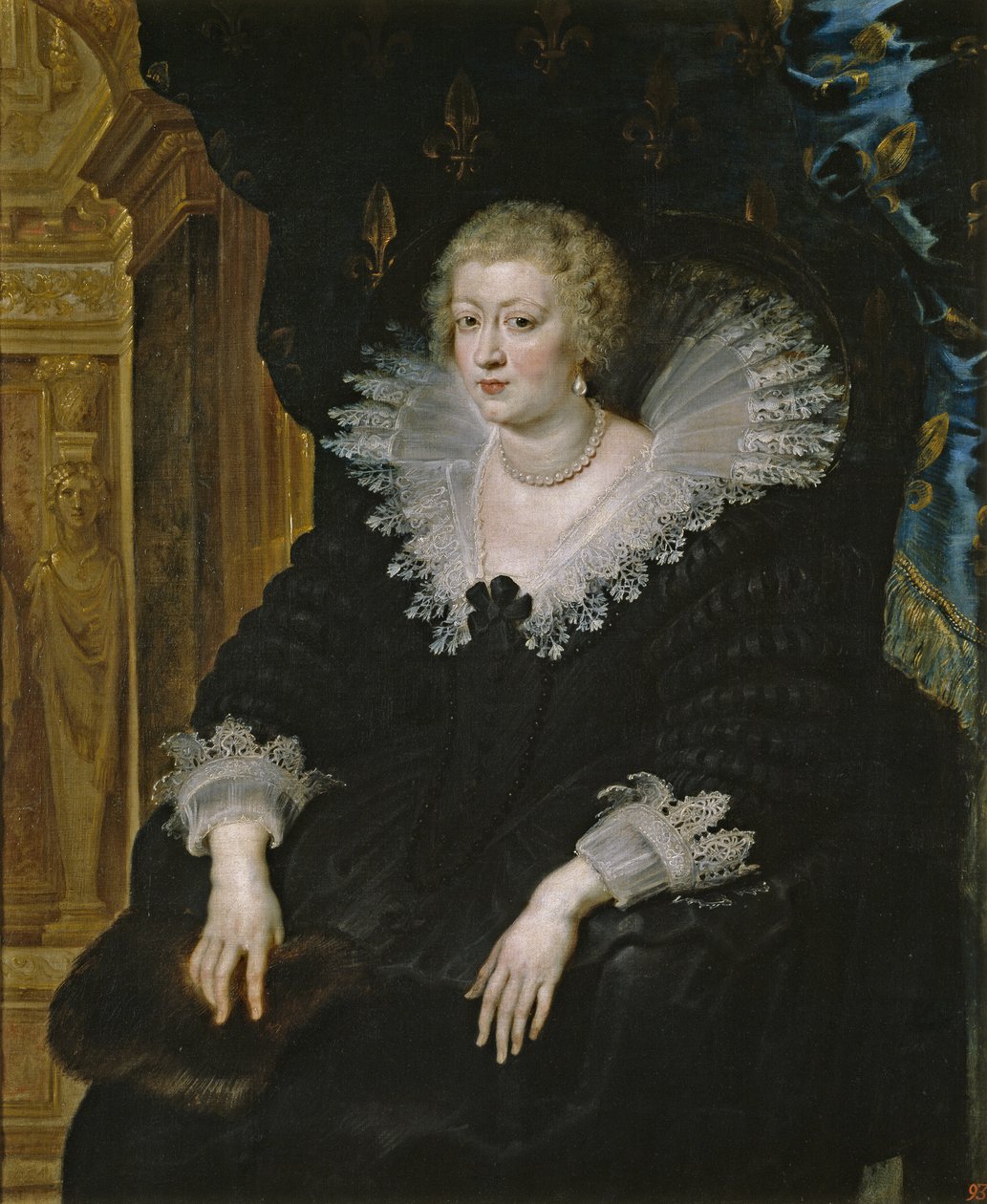 Anny Austriackiej 1601-1666, ok. n.e. 1622 autorstwa Peter Paul Rubens