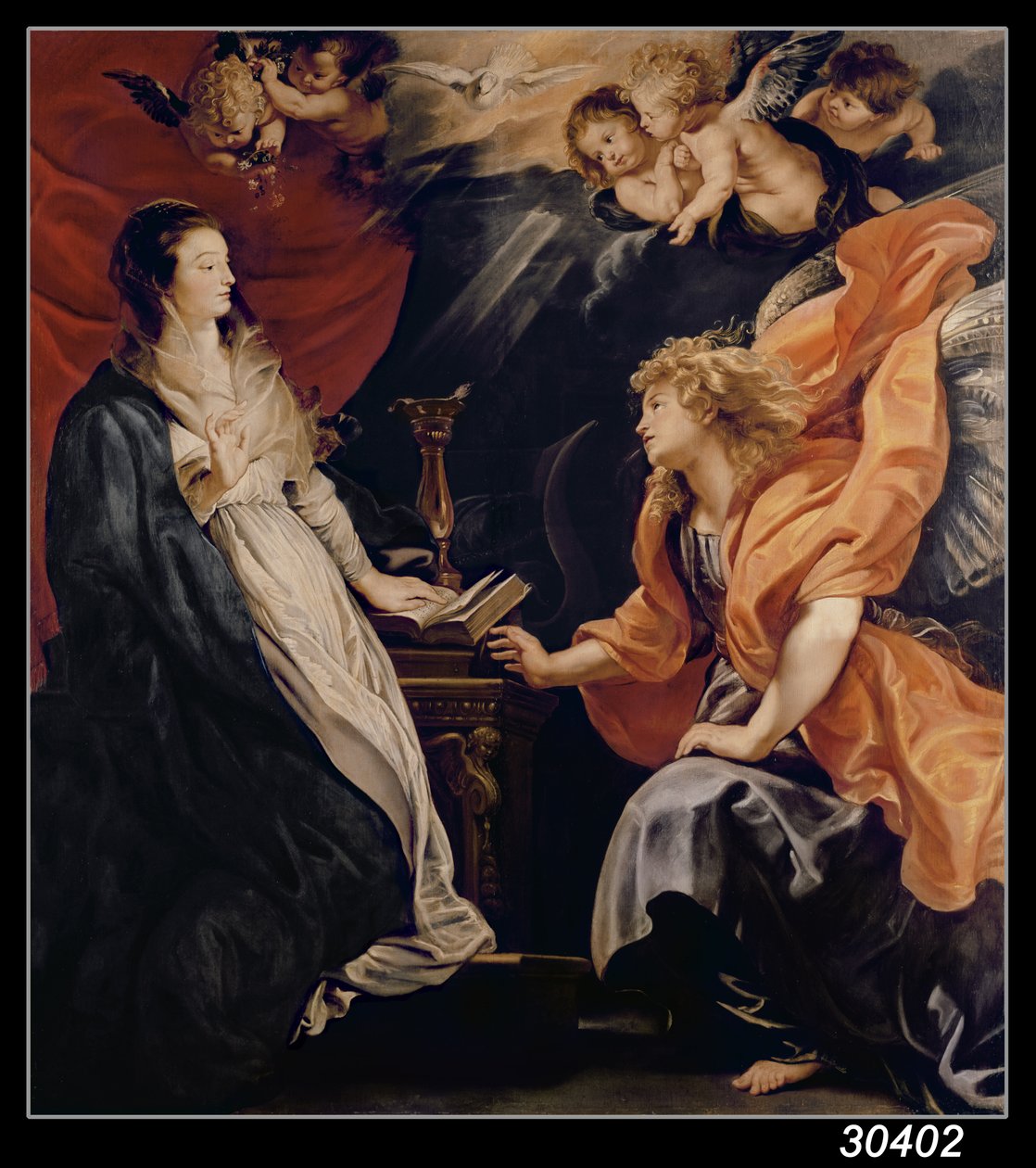 Zwiastowanie, 1609 autorstwa Peter Paul Rubens