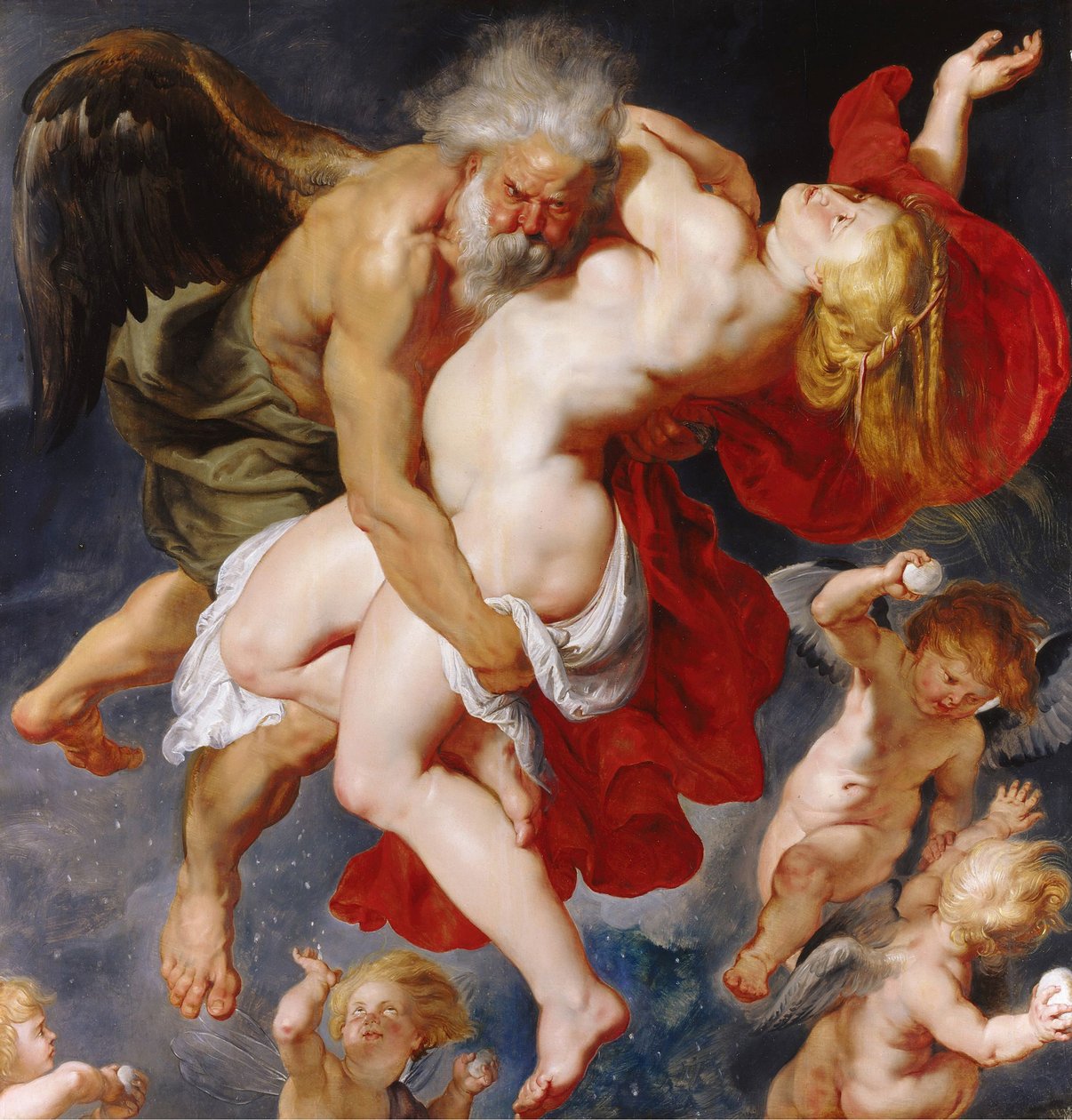 Boreas uprowadzający Orytiję, ok. 1930 r. 1615. autorstwa Peter Paul Rubens