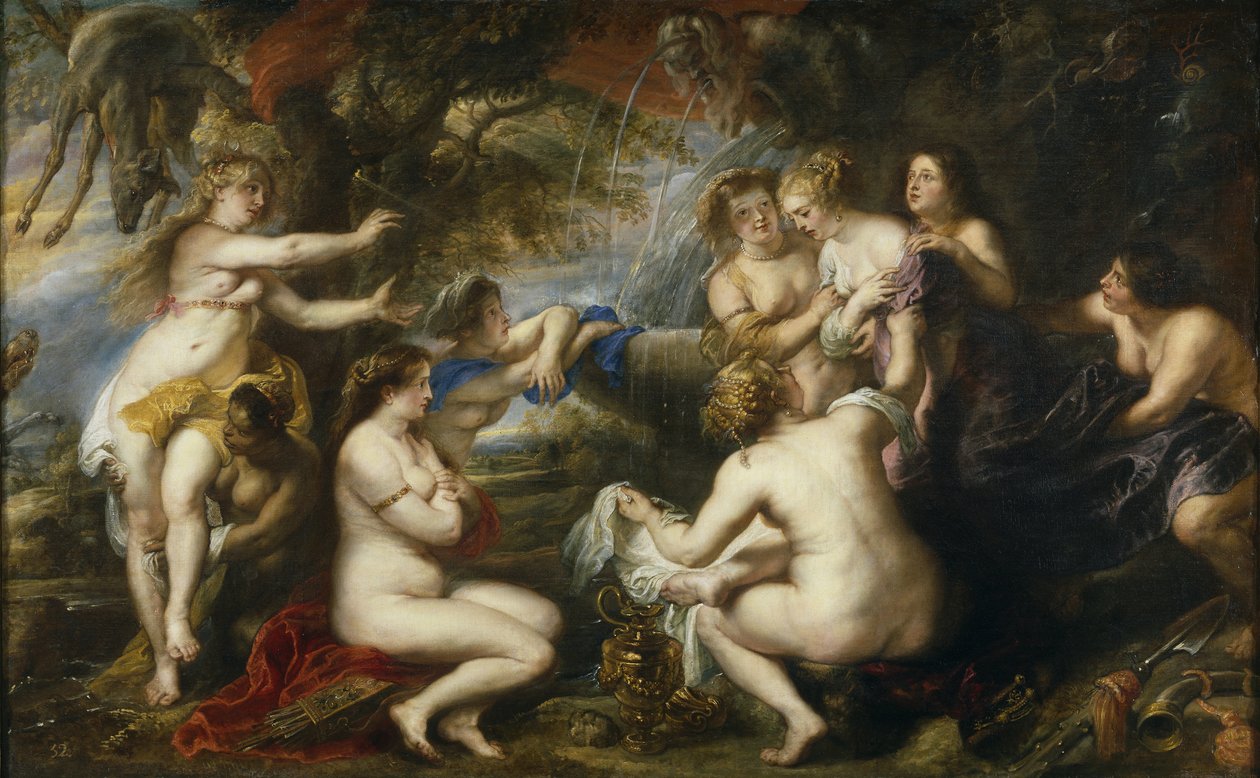 Diana i Kallisto, 1638-1640 autorstwa Peter Paul Rubens