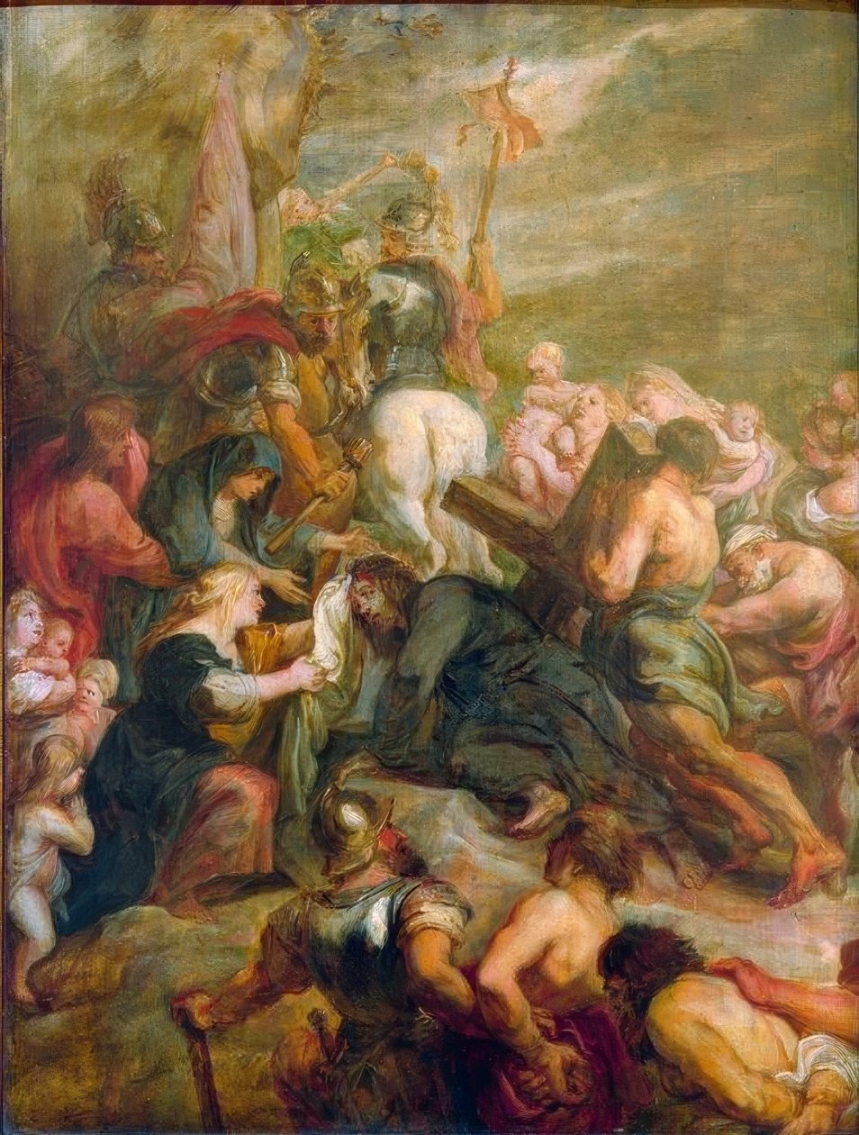 Niesienie krzyża autorstwa Peter Paul Rubens