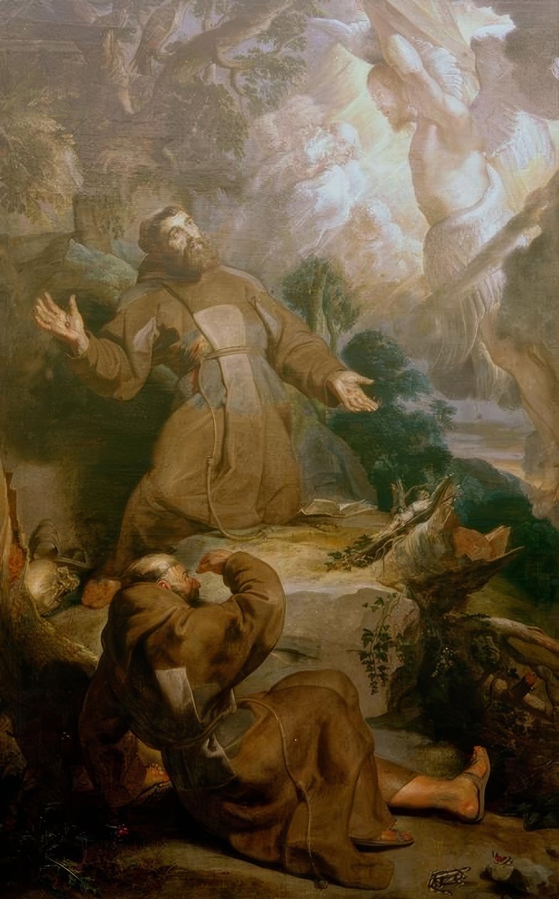 Die Stigma hl. Franciszek autorstwa Peter Paul Rubens