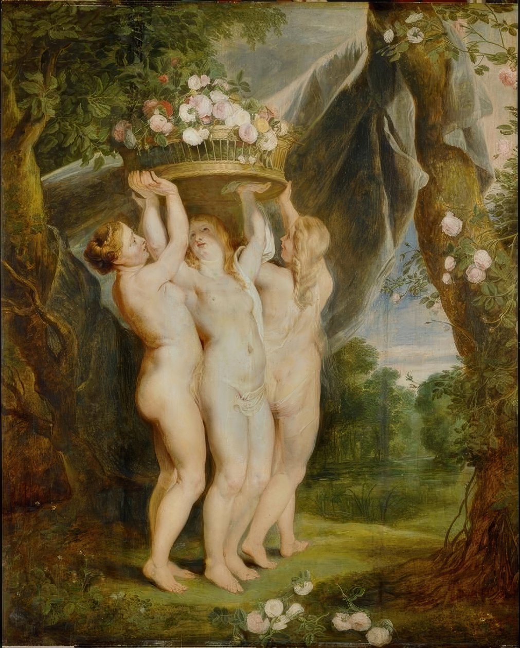 Trzy łaski autorstwa Peter Paul Rubens