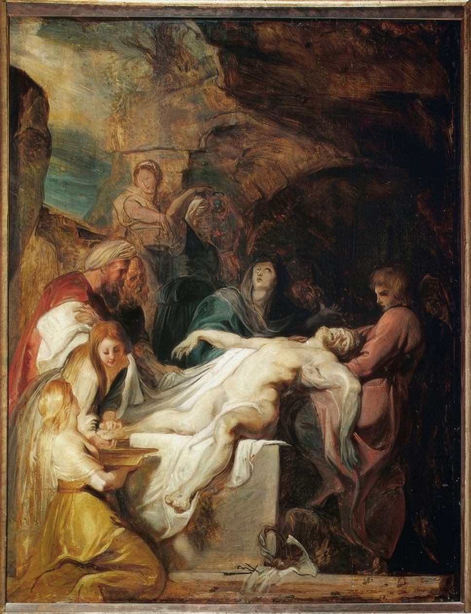 Grablegung Christi autorstwa Peter Paul Rubens