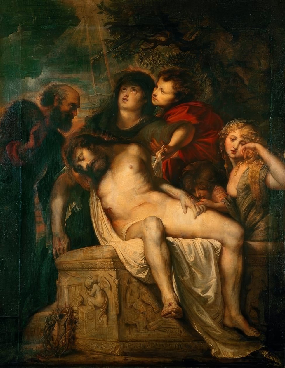 Grablegung Christi autorstwa Peter Paul Rubens