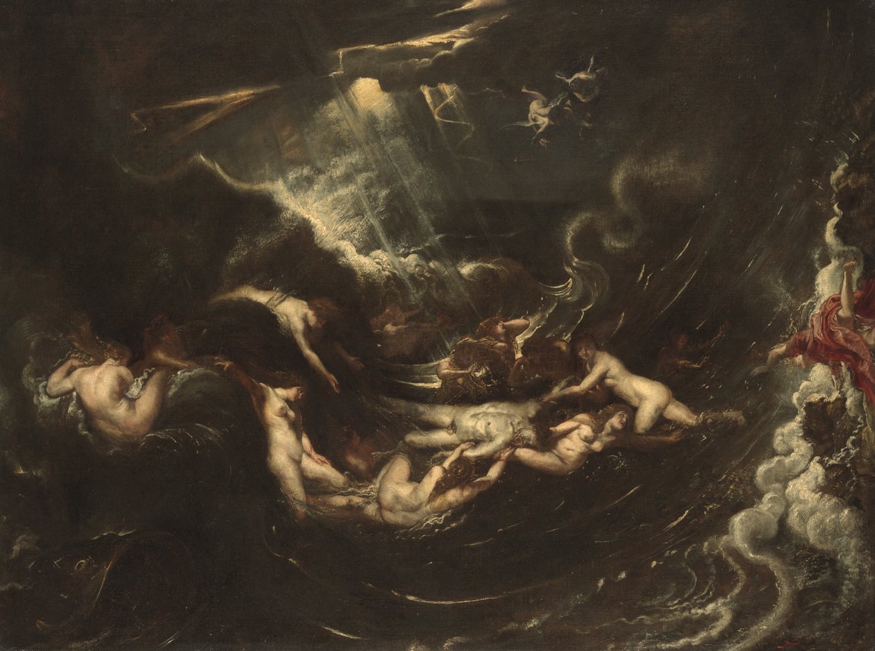 Bohater i Leander, ok. 1604 autorstwa Peter Paul Rubens