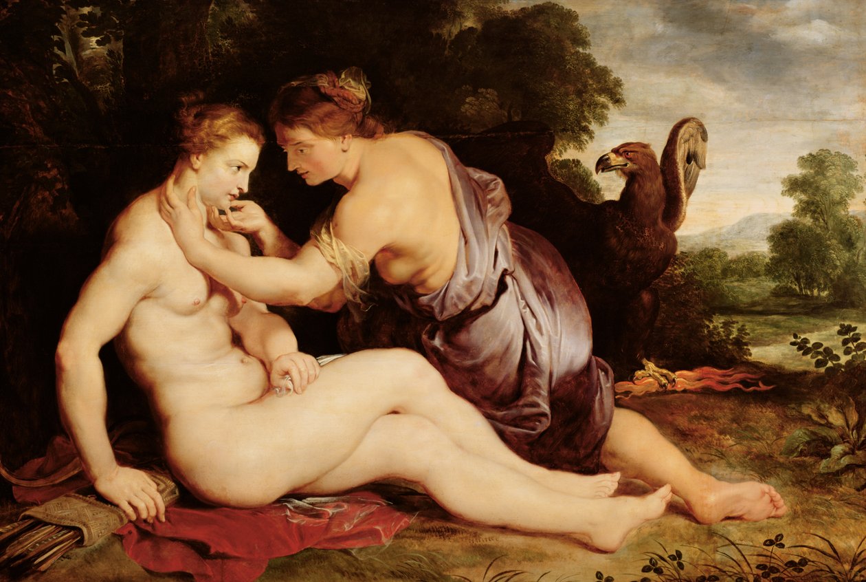Jowisz i Kallisto, 1613 autorstwa Peter Paul Rubens