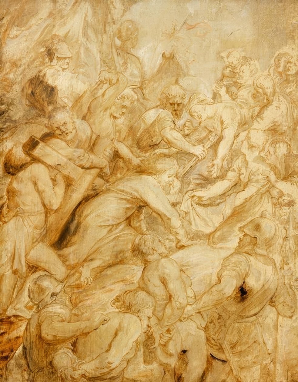 Niesienie krzyża autorstwa Peter Paul Rubens