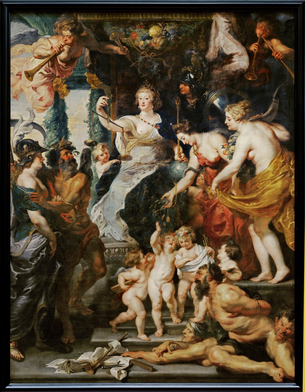 La felicite de la Regence autorstwa Peter Paul Rubens