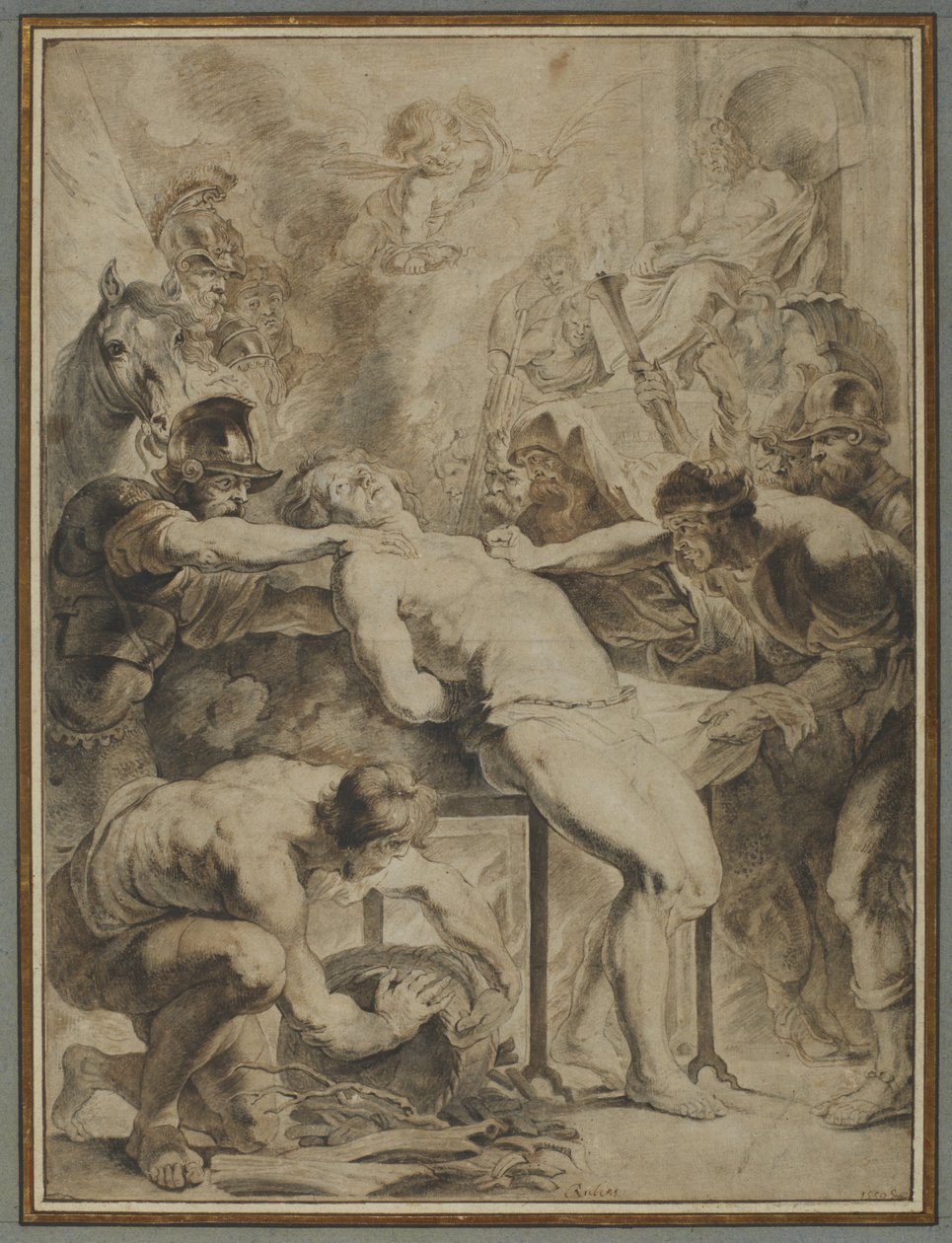 Męczeństwo św. Wawrzyńca, 1550 autorstwa Peter Paul Rubens