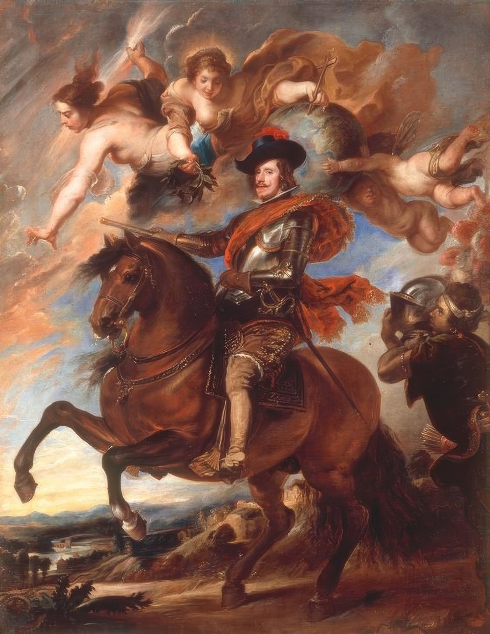 Filip IV Hiszpański / Rubens-Werkst. autorstwa Peter Paul Rubens