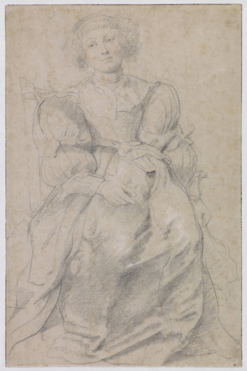 Portret Hélène Fourment autorstwa Peter Paul Rubens