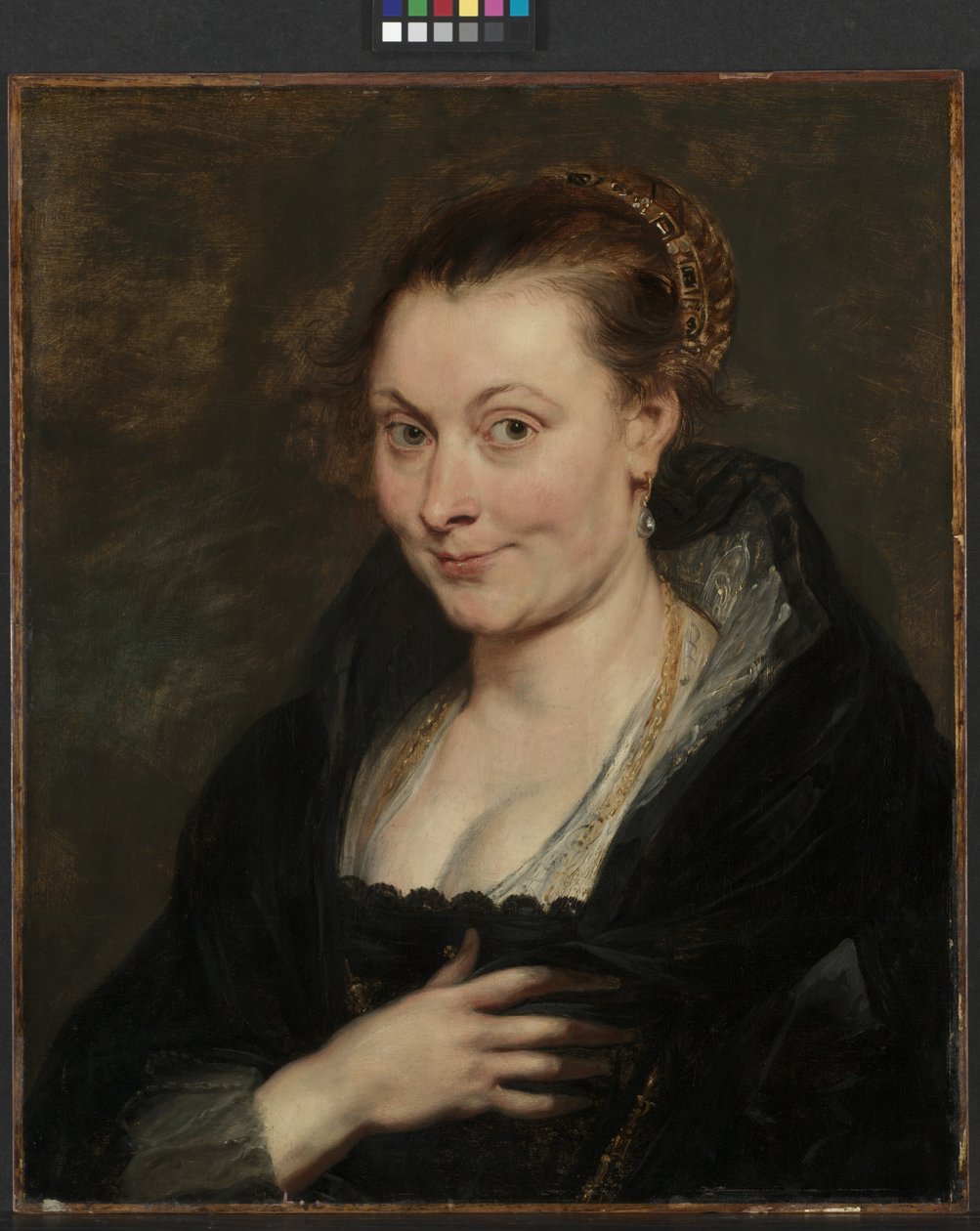 Portret Isabelli Brant, ok. 1620-25 autorstwa Peter Paul Rubens