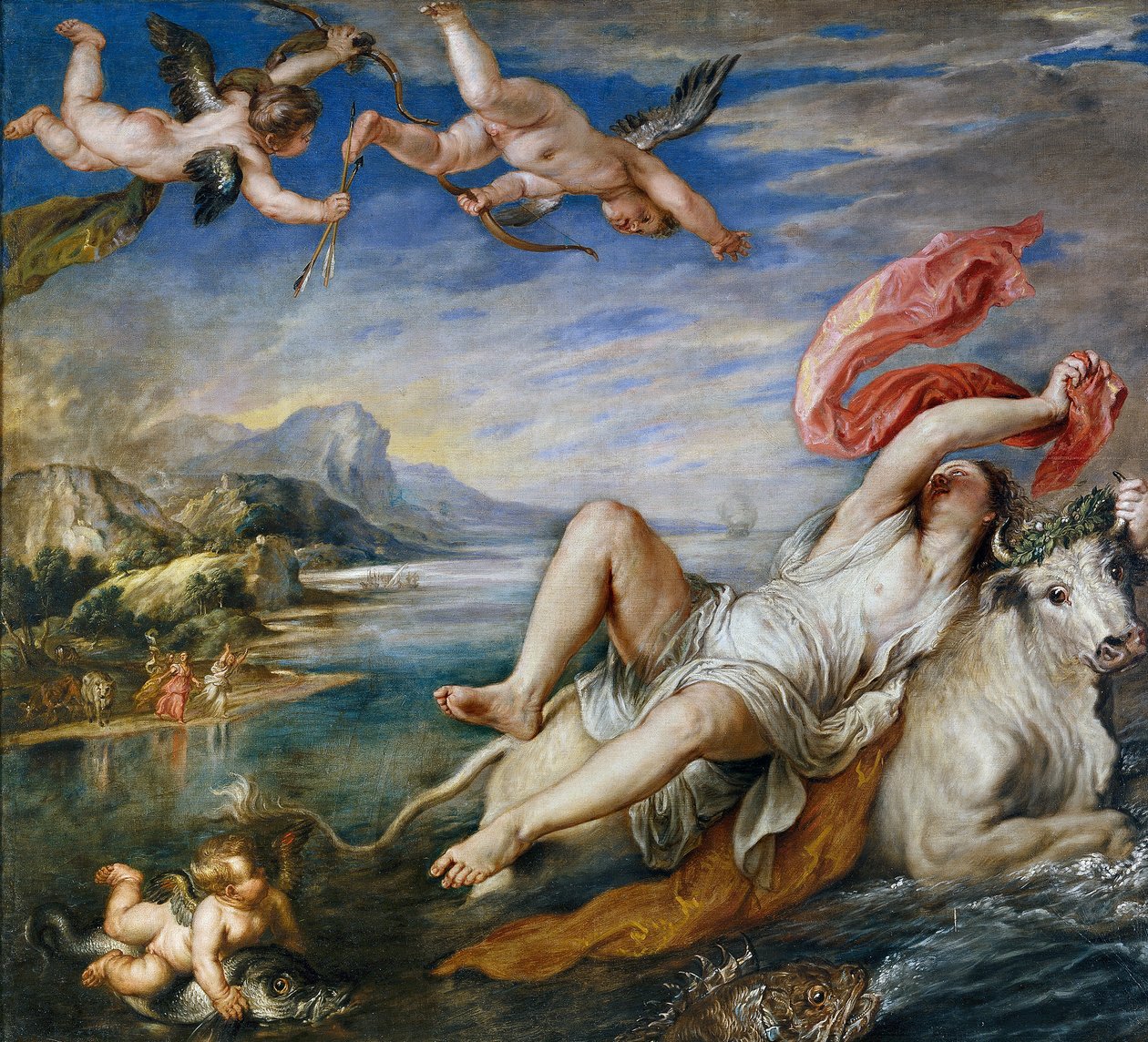 Gwałt Europy autorstwa Peter Paul Rubens