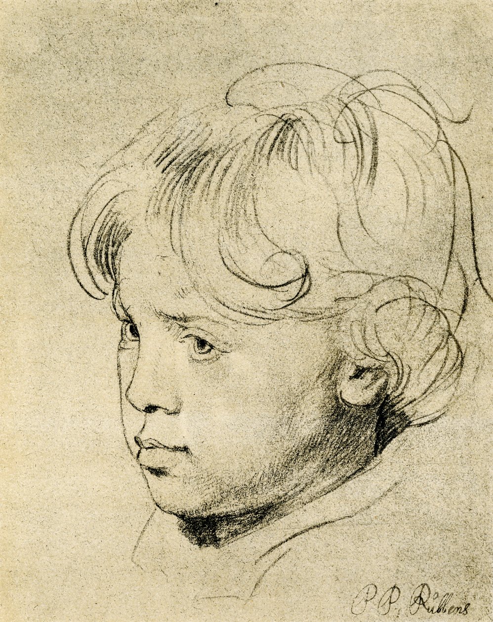 Rubens syn Niklas autorstwa Peter Paul Rubens
