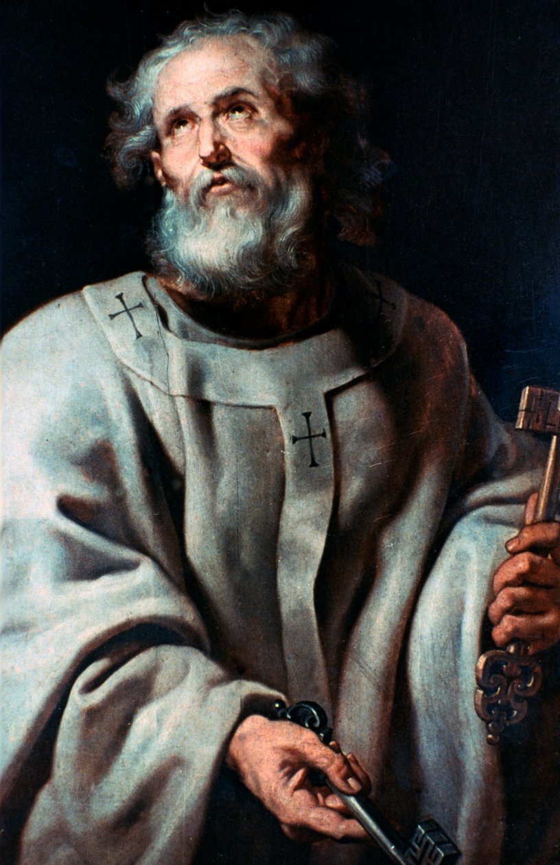 Św. Piotr, XVII wiek autorstwa Peter Paul Rubens