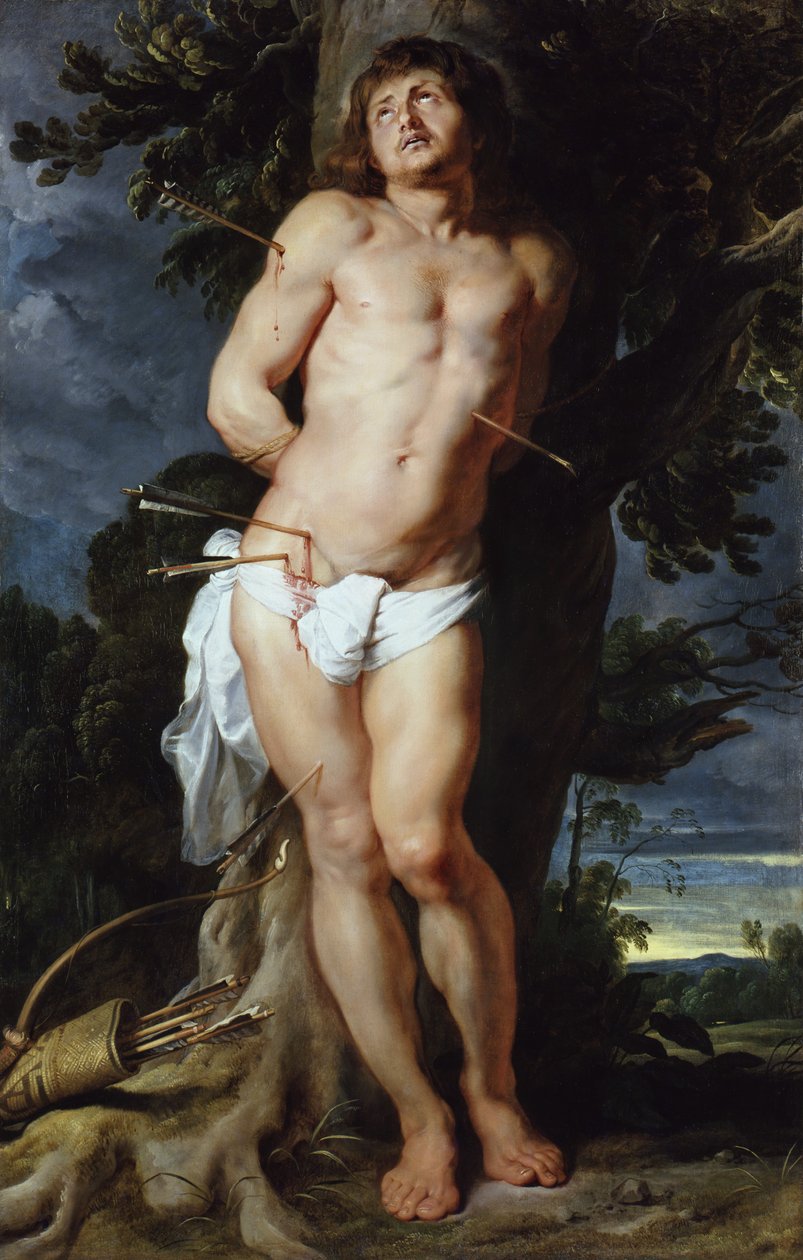 Święty Sebastian autorstwa Peter Paul Rubens