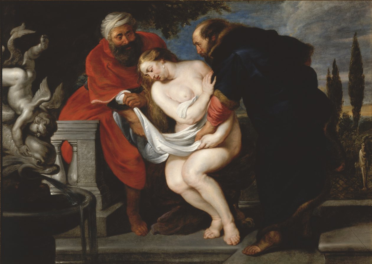 Zuzanna i Starsi autorstwa Peter Paul Rubens