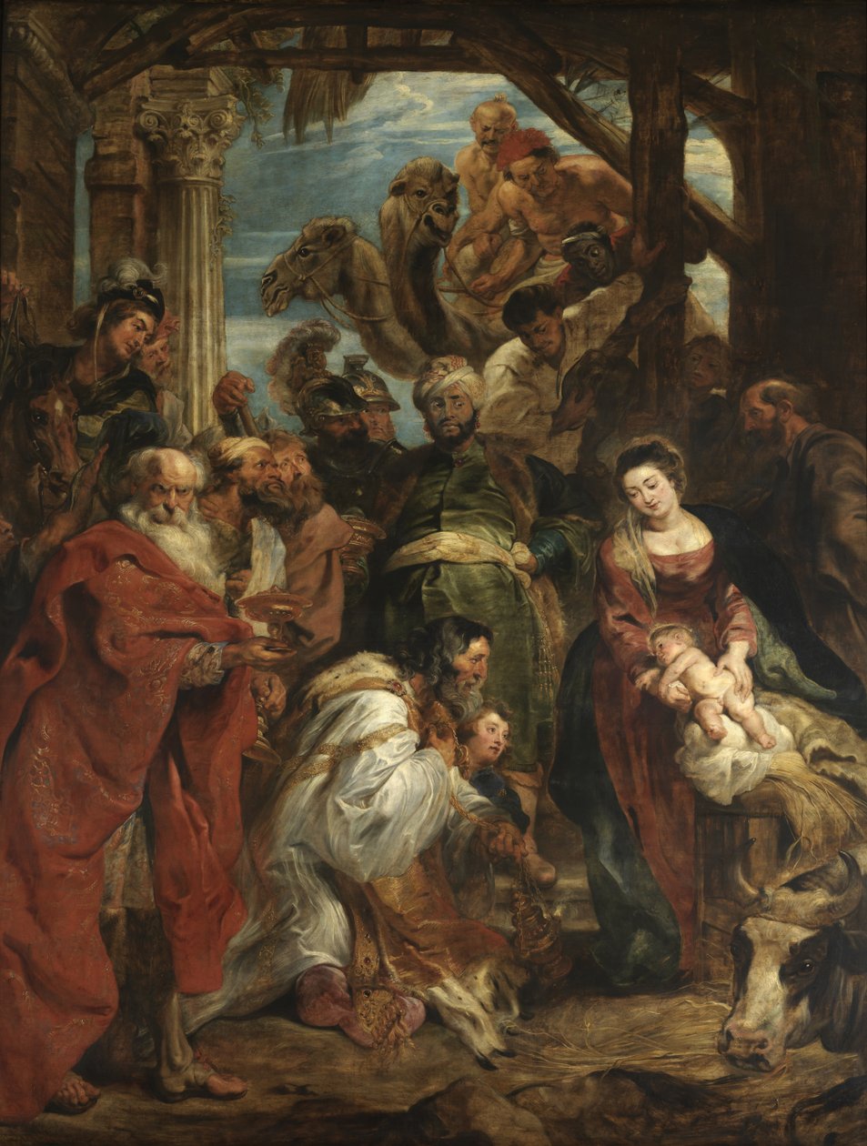 Pokłon Trzech Króli autorstwa Peter Paul Rubens
