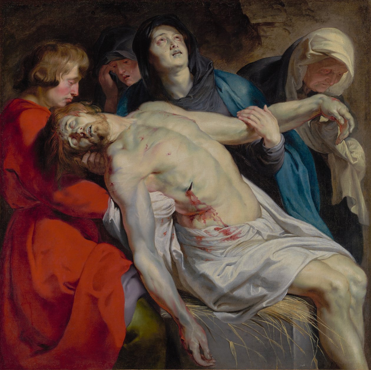 Pochówek autorstwa Peter Paul Rubens