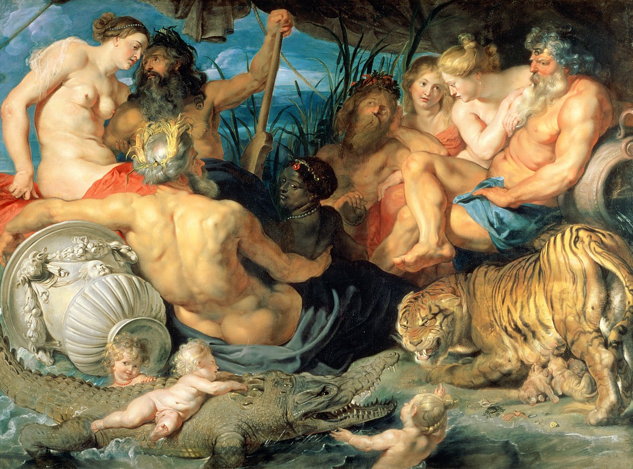 Cztery kontynenty autorstwa Peter Paul Rubens
