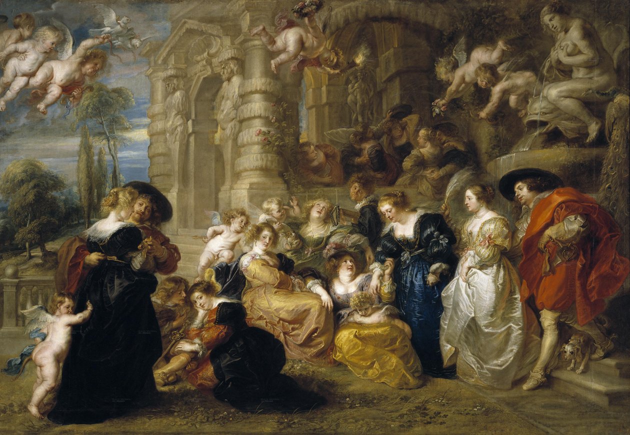 Ogród miłości autorstwa Peter Paul Rubens