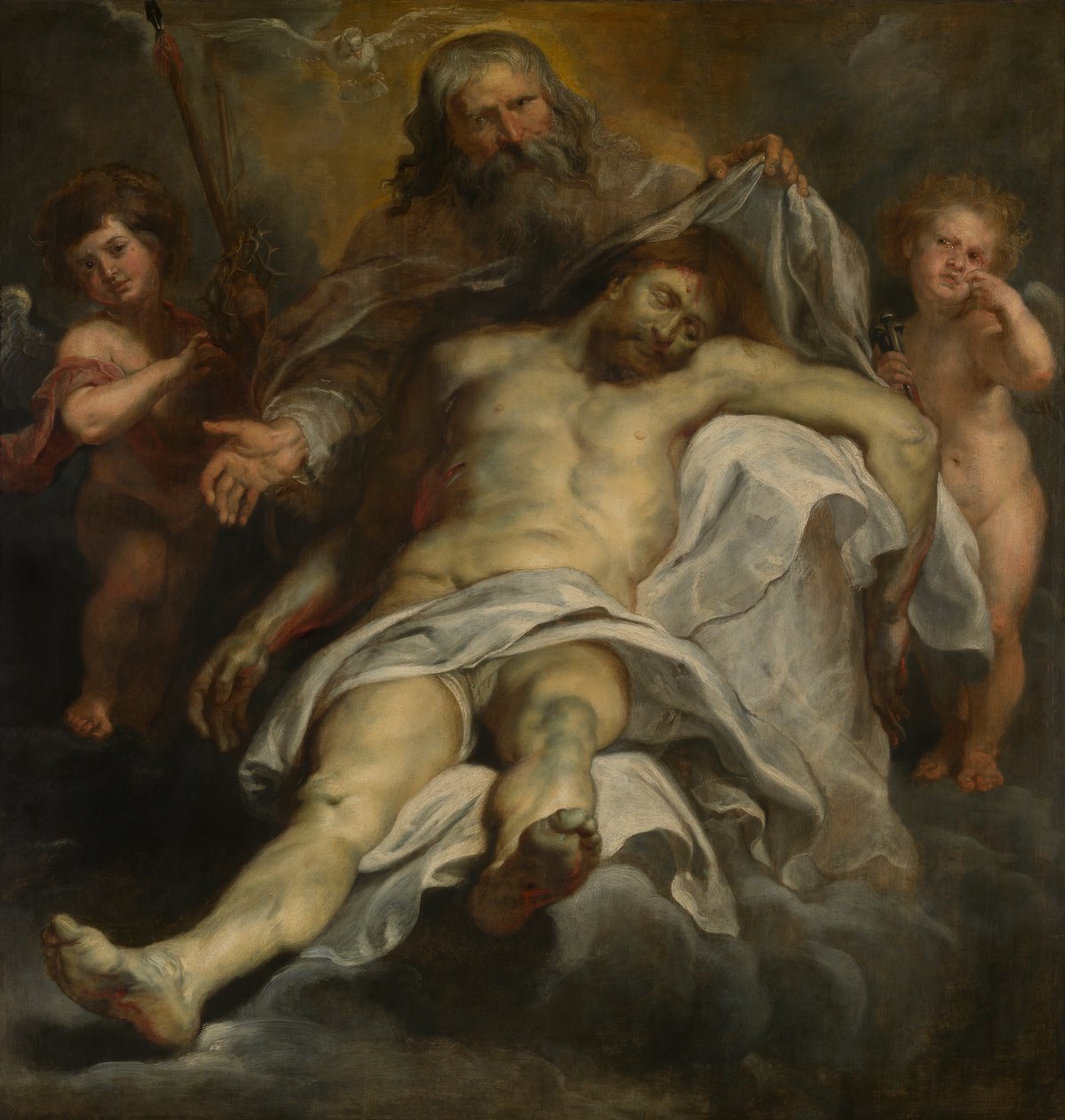 Trójca Święta autorstwa Peter Paul Rubens