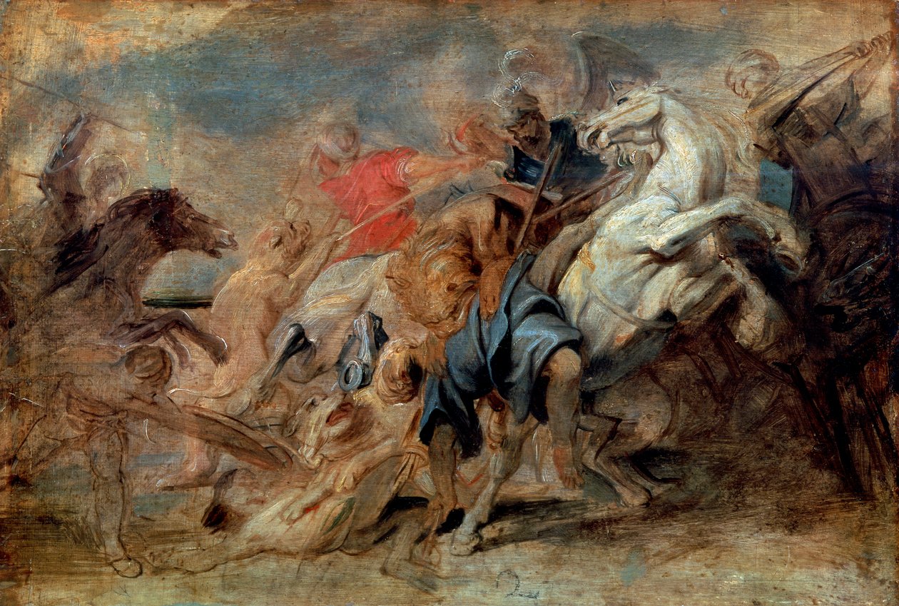 Polowanie na lwa, ok. 1621. autorstwa Peter Paul Rubens