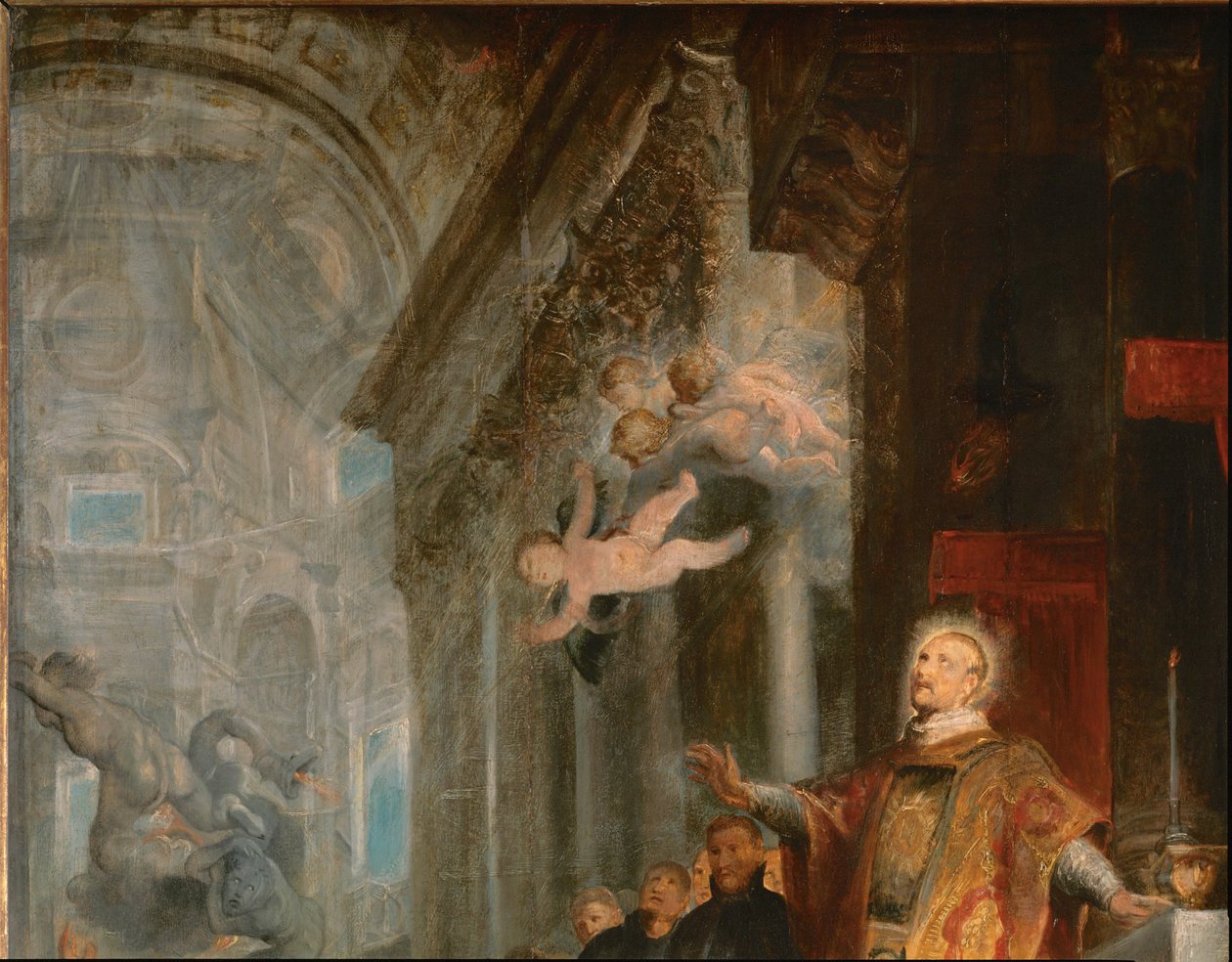 Cud świętego Ignacego Loyoli autorstwa Peter Paul Rubens