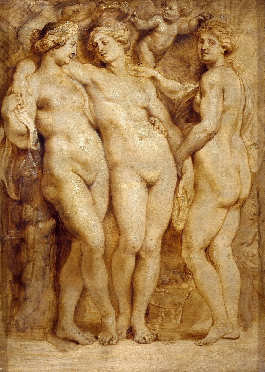 Trzy Gracje, ok. 1620-1623. autorstwa Peter Paul Rubens
