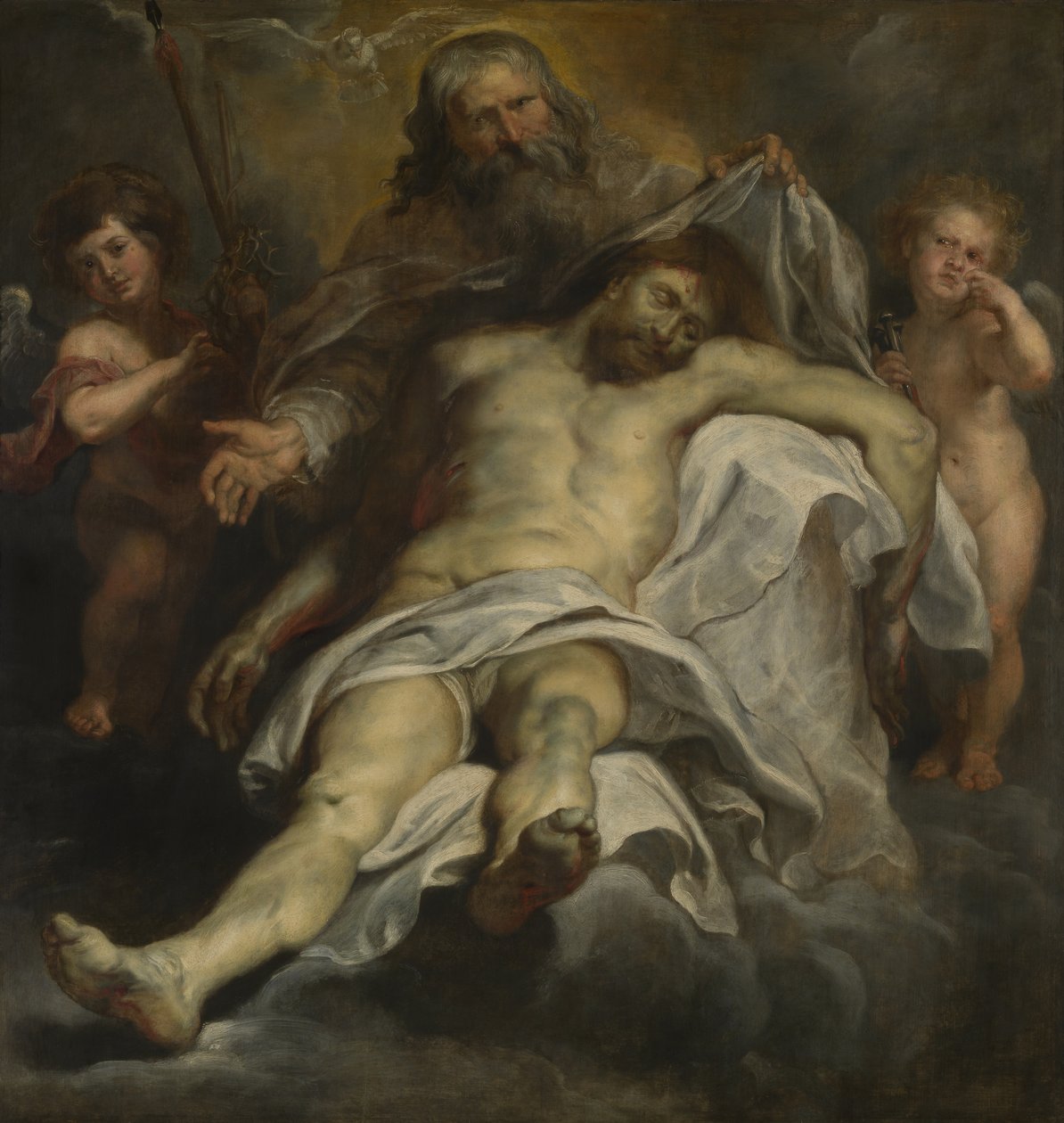 Verniz Trinity (óleo sobre painel) autorstwa Peter Paul Rubens