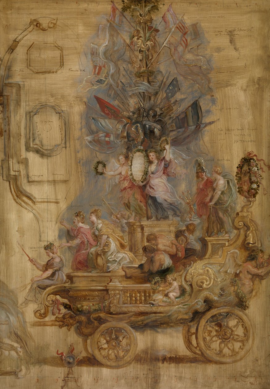 Rydwan triumfalny z Kallo, 1638. autorstwa Peter Paul Rubens