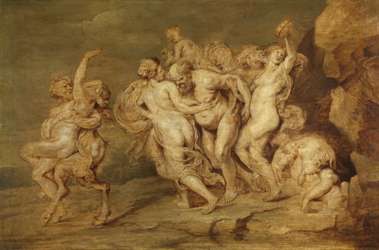 Triumf Sileniusa, 1600-99 autorstwa Peter Paul Rubens