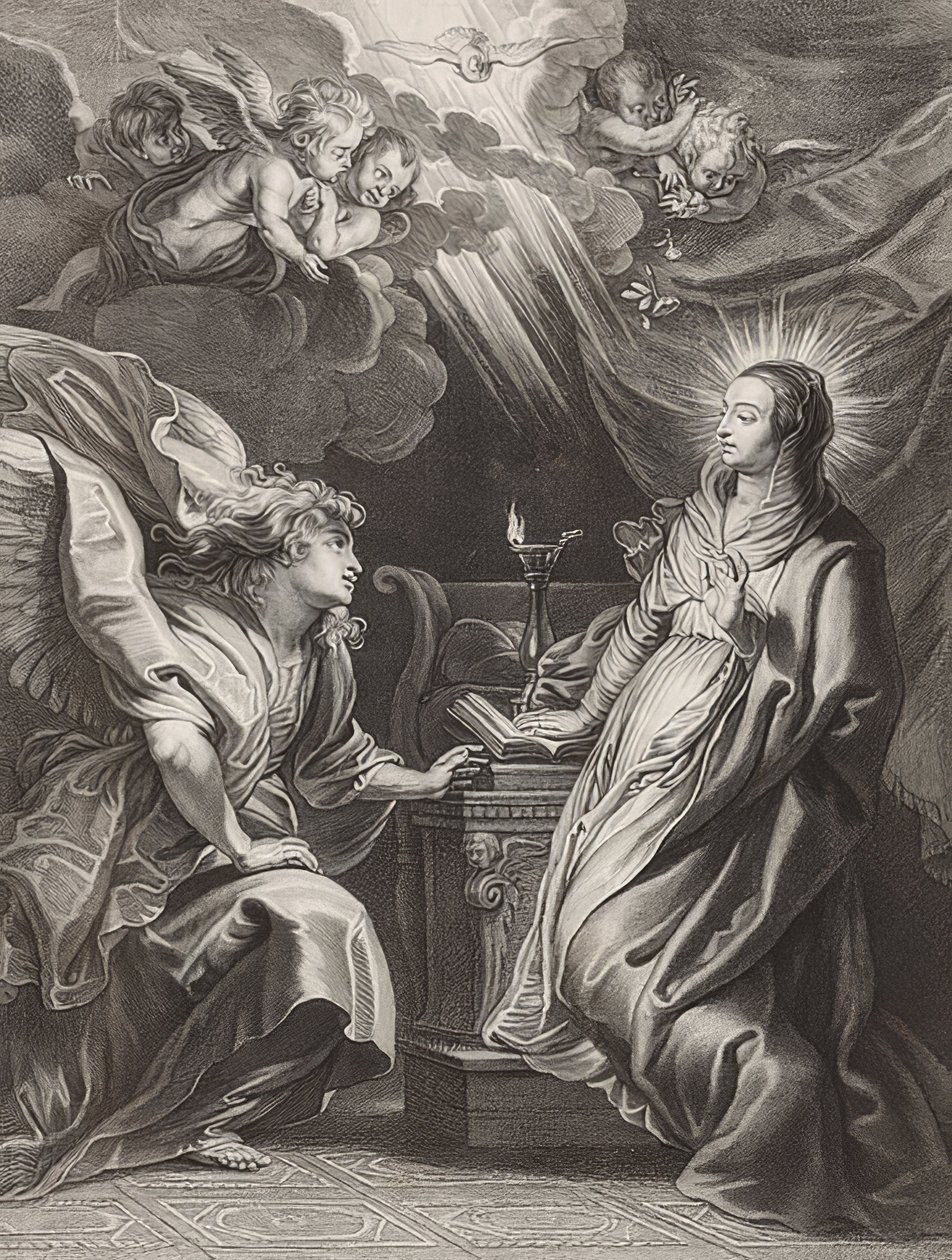 zwiastowanie autorstwa Peter Paul Rubens