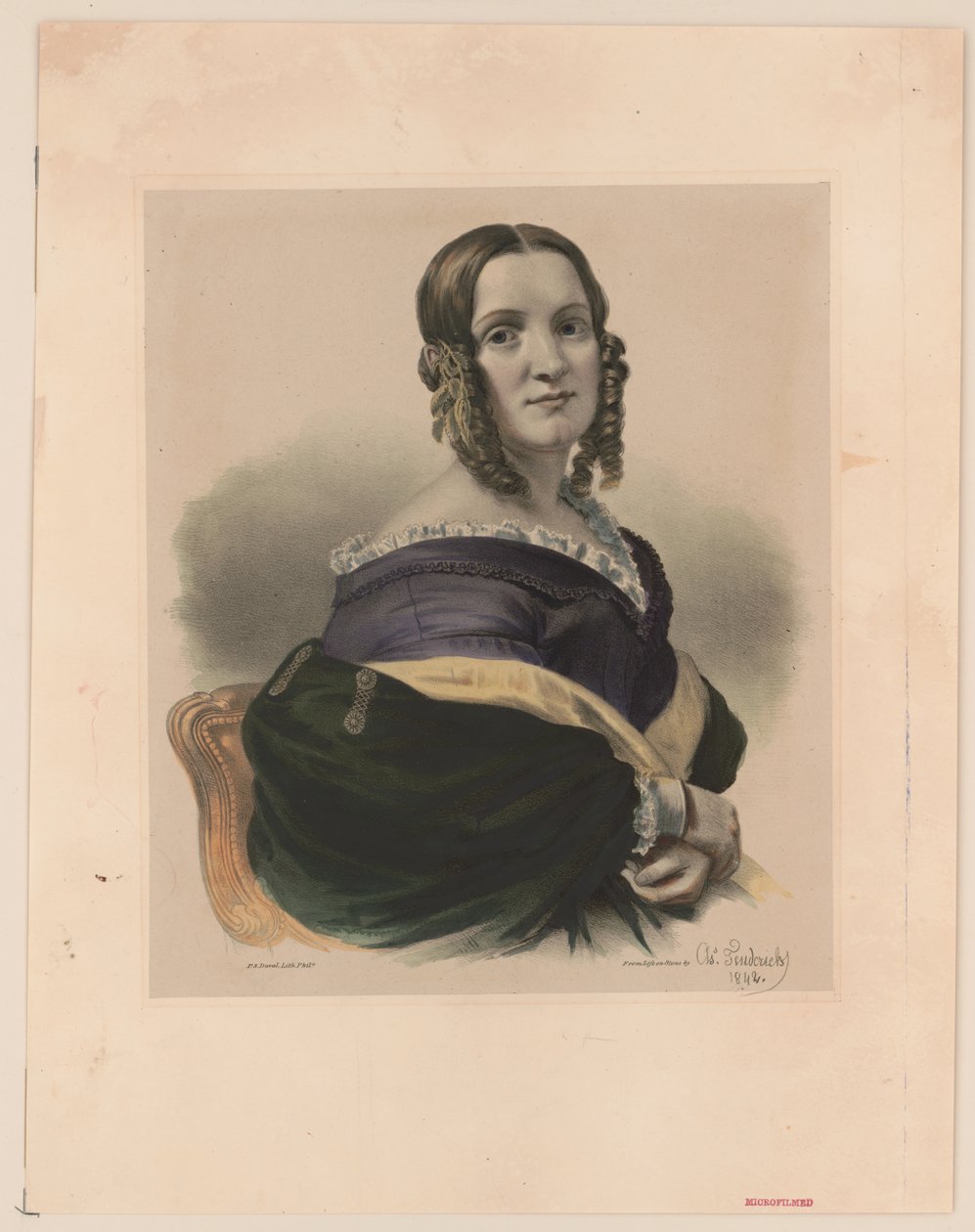 Angelica Van Buren autorstwa Peter S. Duval