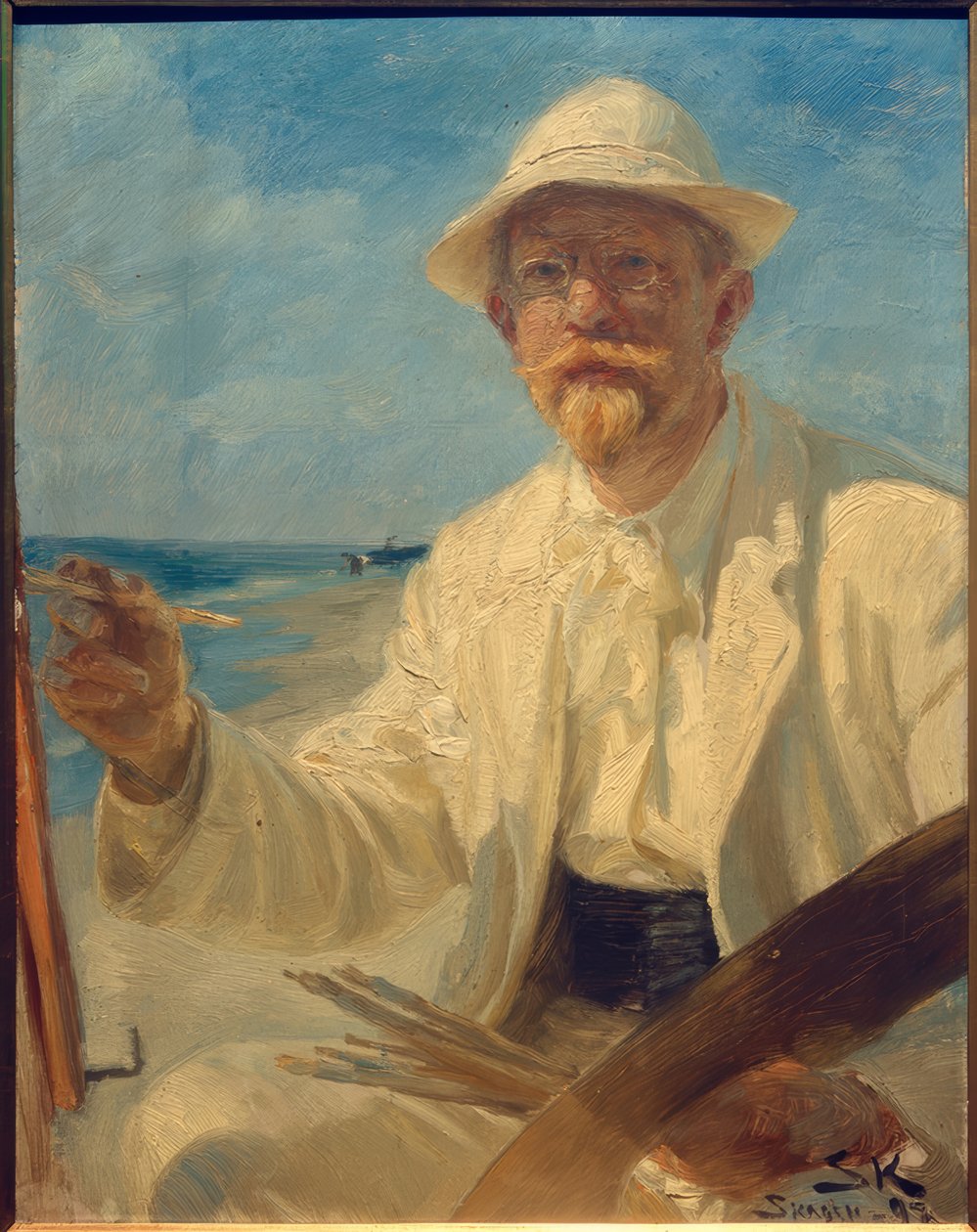 Autoportret artysty autorstwa Peder Severin Krøyer