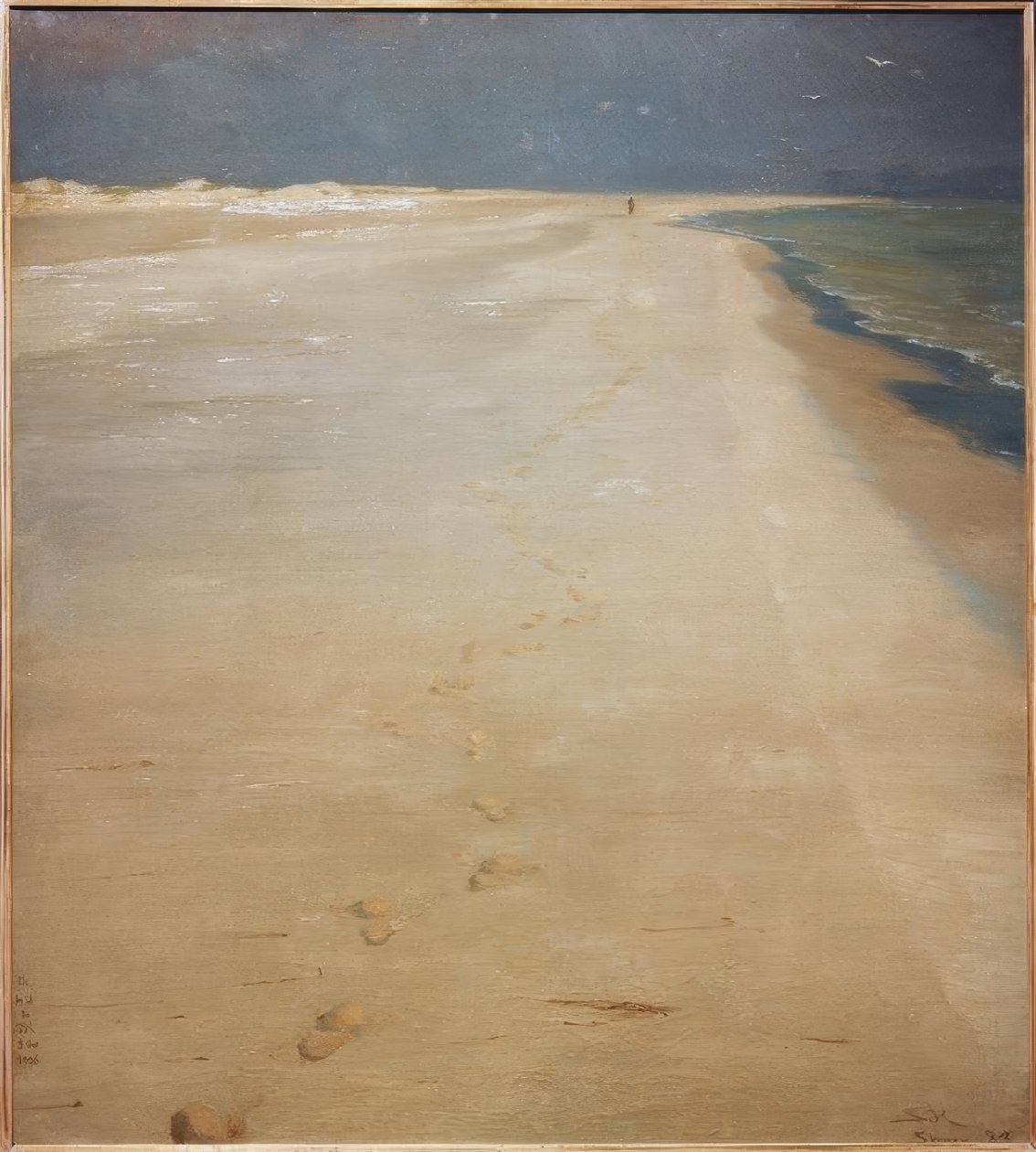 Południowa plaża Skagen autorstwa Peder Severin Krøyer