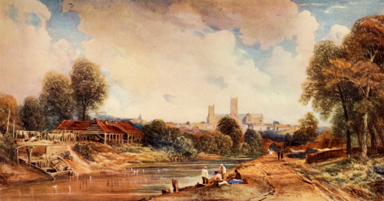 Lincoln, początek XIX wieku, 1934. autorstwa Peter de Wint