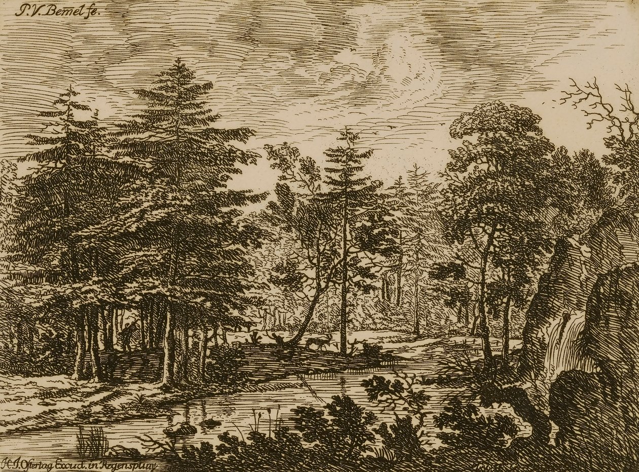 Krajobraz autorstwa Peter von Bemmel