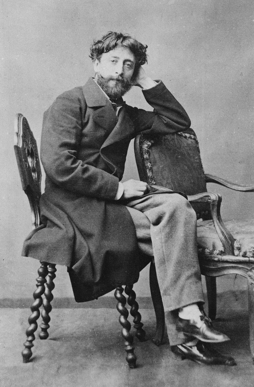 Portret Julesa Franceschi, ok. 1860 r. autorstwa Petit