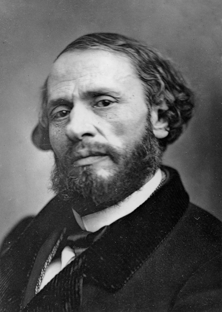 Portret Pierre-Eugène Basté, c.1870 autorstwa Petit
