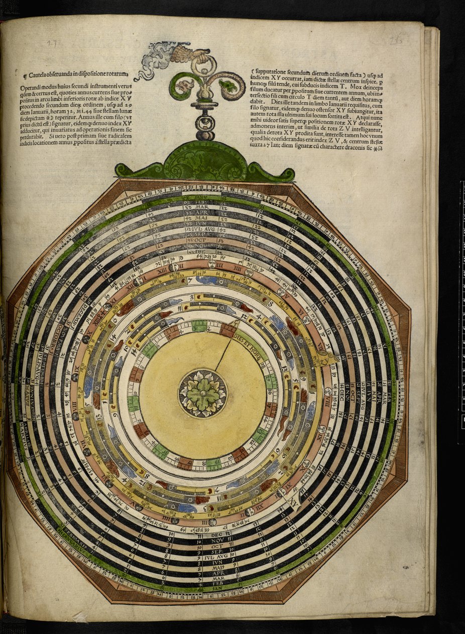 Mapy C.6.d.5. f.27r Volvelle 