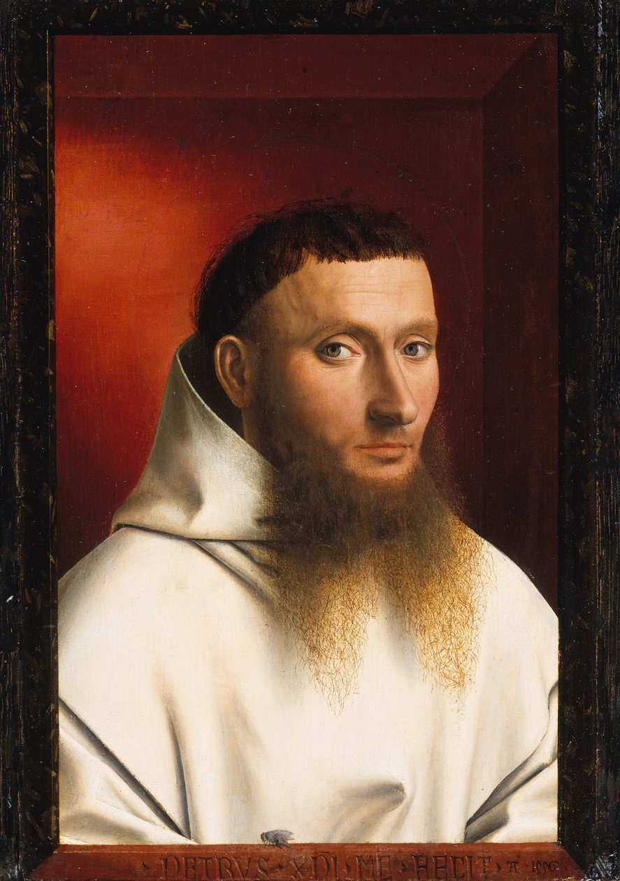 Portret Kartuza autorstwa Petrus Christus